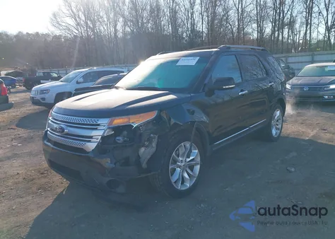 2013 Ford Explorer Xlt z USA, uszkodzony, nr VIN 1FM5K8D88DGB69447